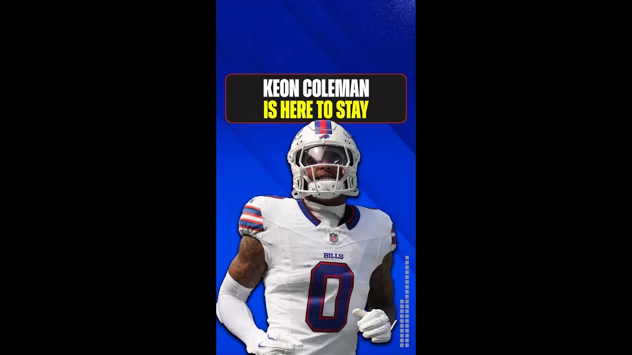 Keon Coleman ain't going nowhere #BuffaloBills #GoBills #BillsMafia #NFL #Bills