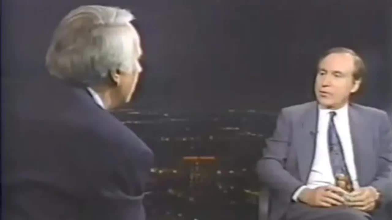1994 CNBC Fire: Tom Snyder & David Horowitz Broadcast