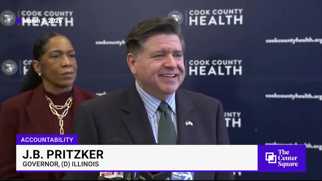 'Clinton clearly was mistaken' about Pritzker being on Epstein flight, Illinois governor says