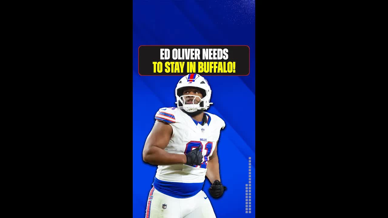 Let's hope the #BuffaloBills hang on to Ed Oliver! #GoBills #BillsMafia #Bills #NFLFreeAgency