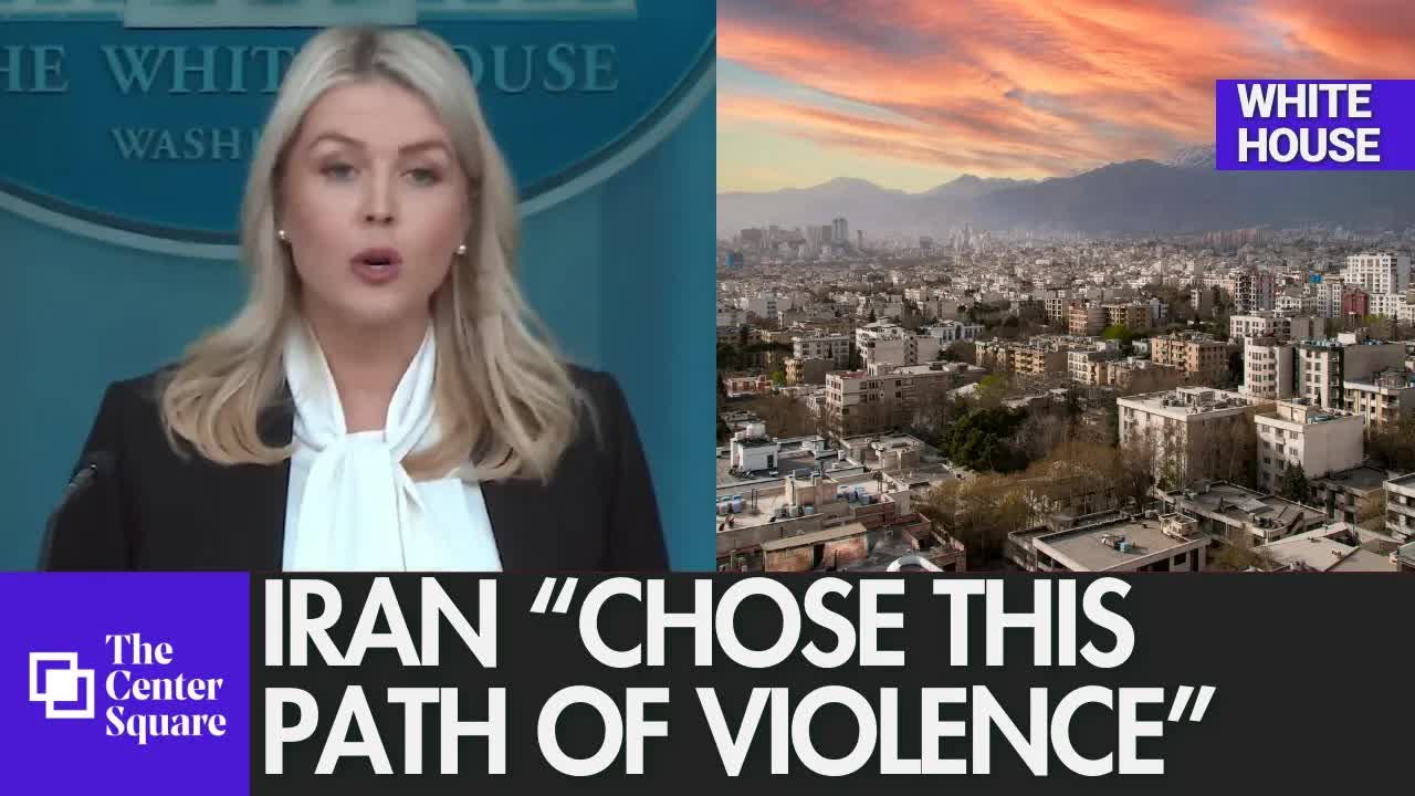Sec. Leavitt Says Trump Wanted Peace, Iran “Chose This Path of Violence”
