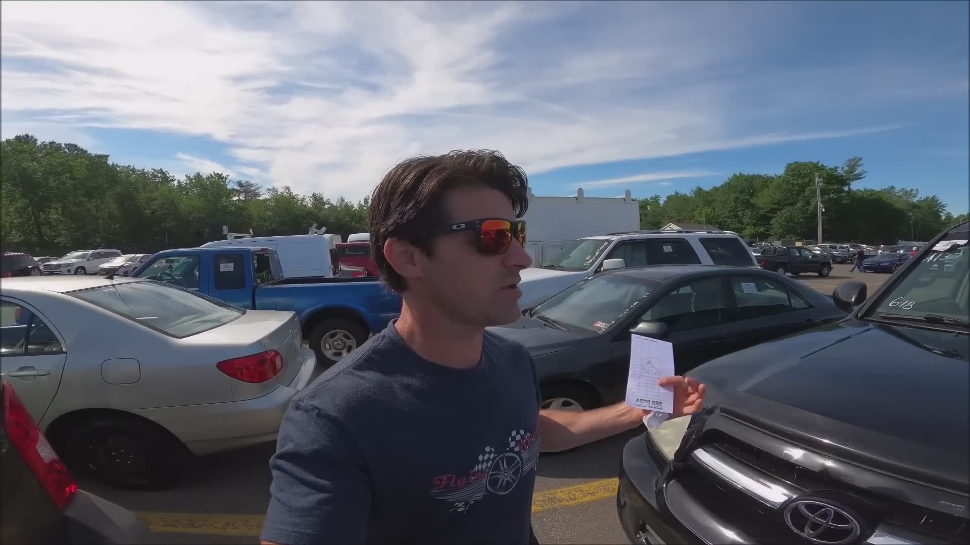 Hunting down sports cars with exclusive access at a dealer only wholesale auction
