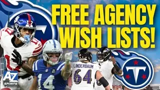 Titans Free Agency Wish List: Wan'Dale Robinson rumors & Tyler Linderbaum sets the market