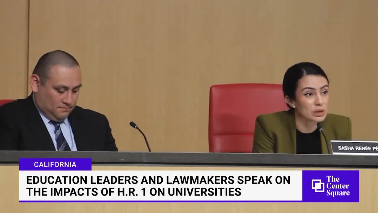 Education Leaders And Lawmakers Discuss The Impacts Of H.R. 1 On Universities