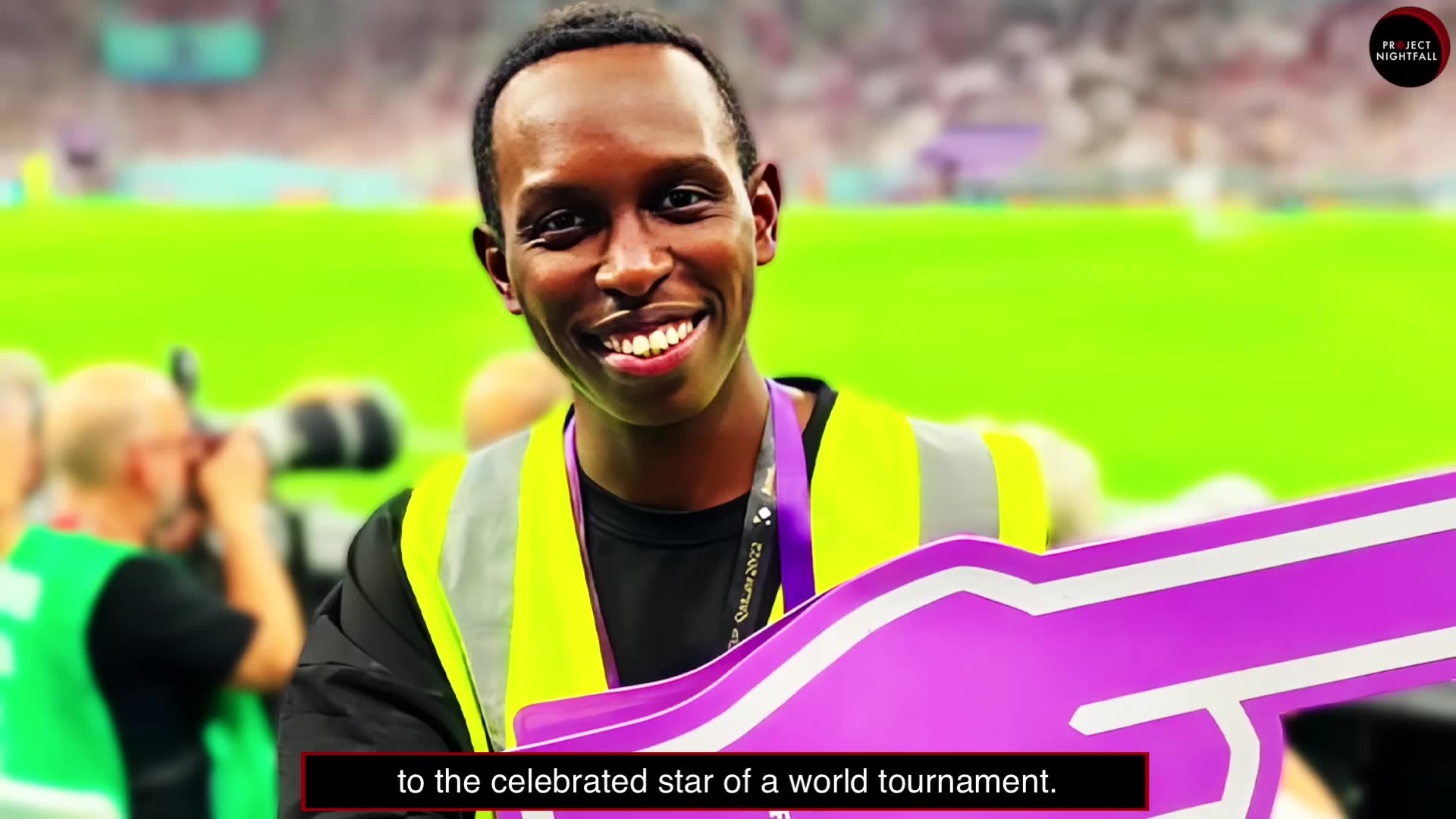 How a silent comedian became the unlikely viral sensation of the world's biggest sporting tournament