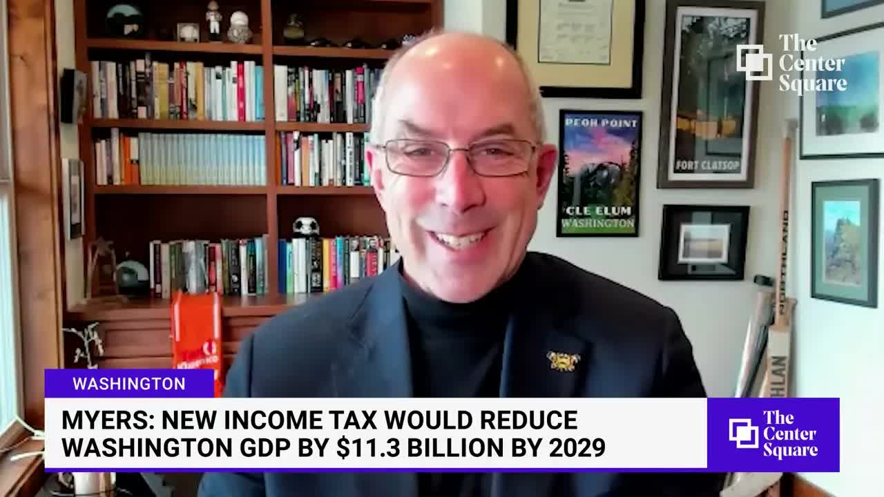 Myers: New Income Tax Projects To Reduce Washington's GDP By $11.3 Billion By 2029