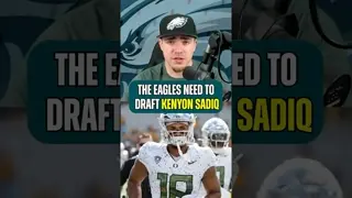 If Dallas Goedert Leaves, The #Eagles Should Draft This Freak Athlete 🔥#philadelphiaeagles #nfl