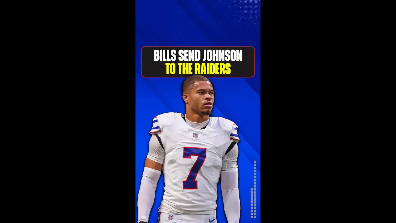 The #BuffaloBills have traded Taron Johnson to the Las Vegas Raiders! #GoBills #BillsMafia #NFL