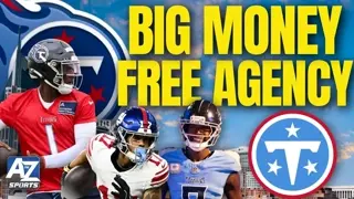 New Titans uniform details kick off NFL Free Agency with all eyes looking at the big money WRs
