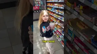 You won’t believe what we found at the SEVEN ELEVEN!! 😱😱 #shorts #vlog #roadtrip