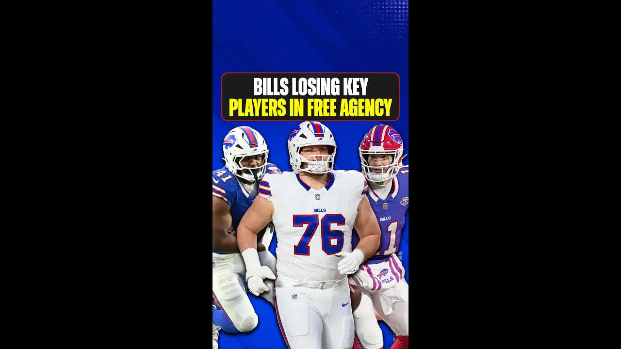 The #BuffaloBills are going to look A LOT different in 2026! #NFLFreeAgency #GoBills #BillsMafia