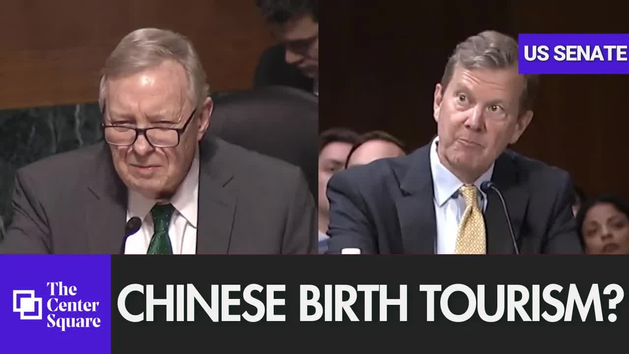 Sen. Durbin (D-IL) Critical of Official for Chinese Birth Tourism Claims
