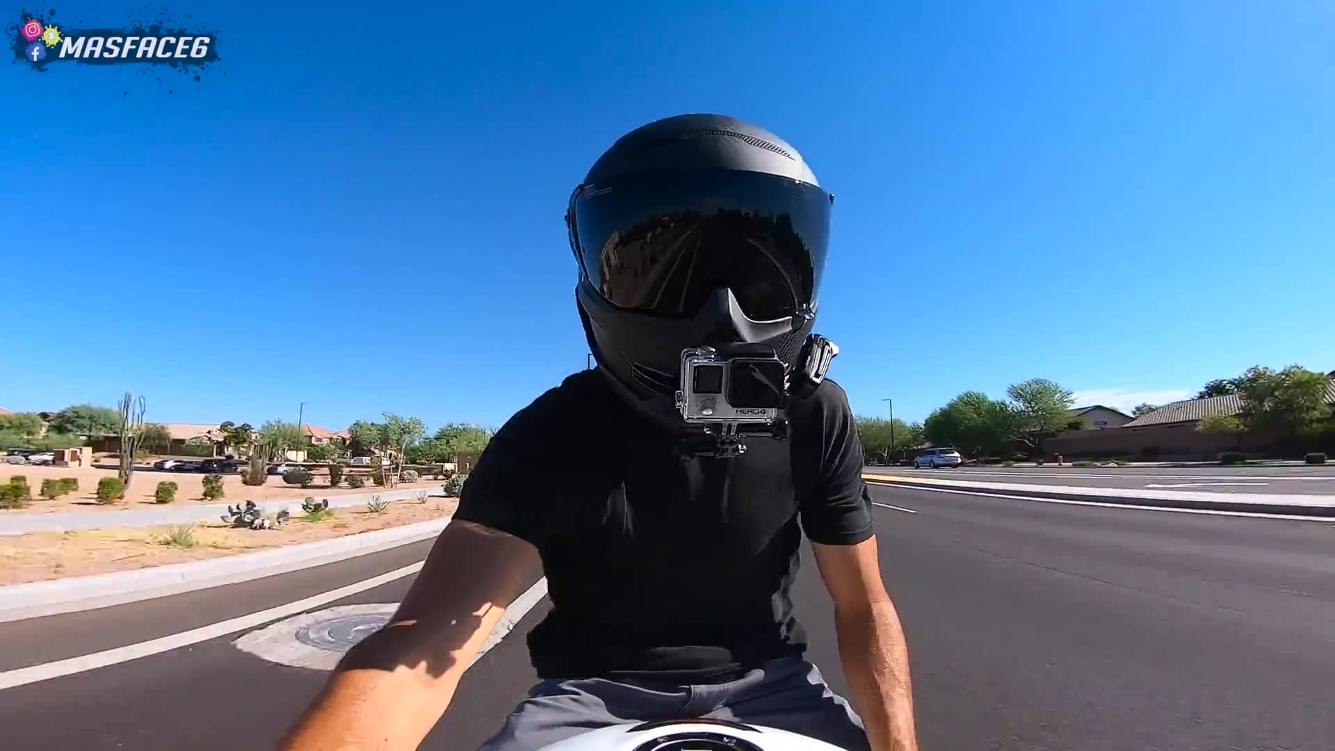 Unboxing and testing a premium motorcycle helmet known for its aggressive styling