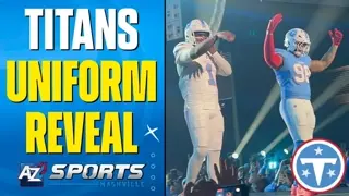Tennessee Titans Officially Unveil Their New Uniforms and Logo