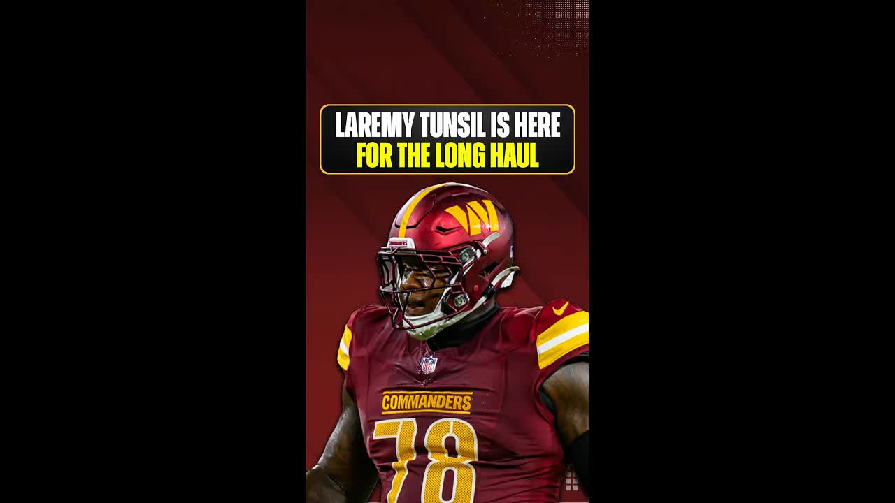 The #WashingtonCommanders are keep their left tackle for awhile! #NFLFreeAgency #HTTR #RaiseHail