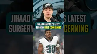 The #Eagles Could Regret Letting Nakobe Dean Walk, After Jihaad Campbell’s 2nd Surgery 👀#nfl