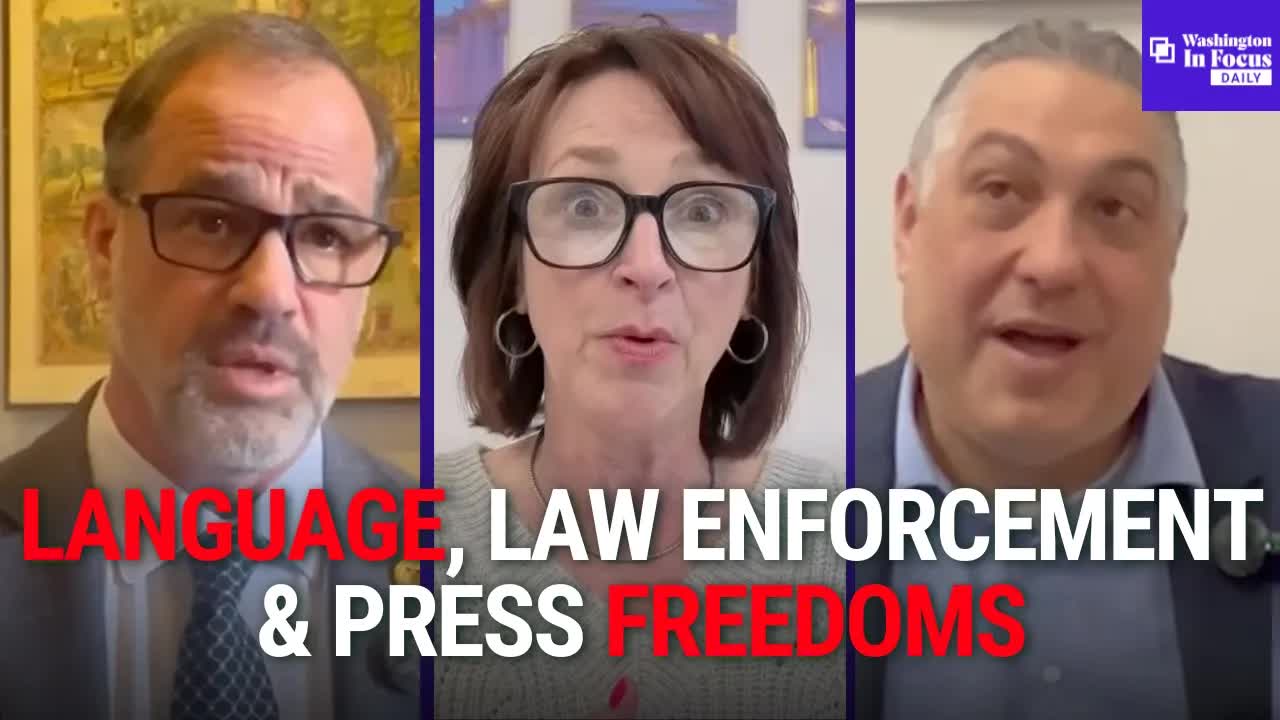 Controversial Language, Law Enforcement Reform & Press Freedom Concerns | Washington Weekly Recap