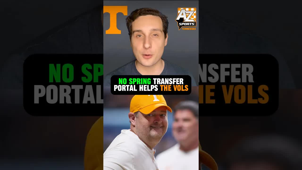 The #Vols should get some clarity on their roster earlier than last year 👍 #Tennessee #shorts #edit