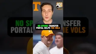 The #Vols should get some clarity on their roster earlier than last year 👍 #Tennessee #shorts #edit