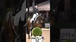 The winner of AGDF 🔟’s CDI-3* Freestyle, Frederic Wandres 🇩🇪 & Verrenberg owned by Hof Kasselman 🐎