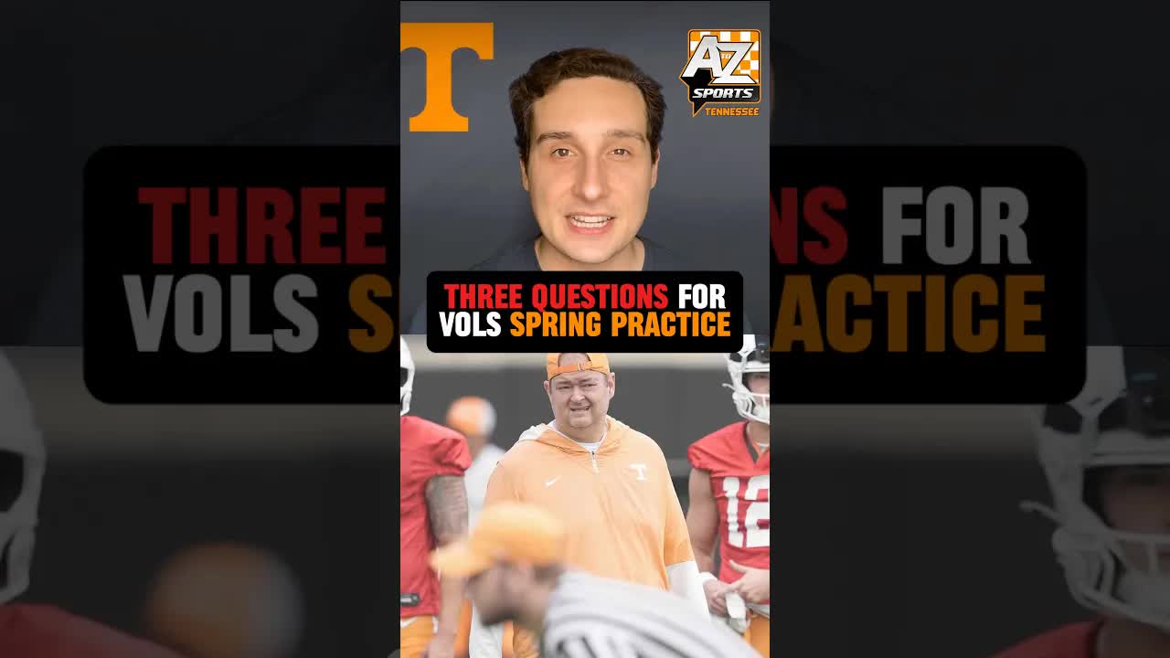 The #Vols start spring ball TODAY needing some answers 🤔 #Tennessee #football #edit #shorts #cfb