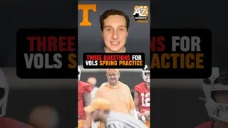 The #Vols start spring ball TODAY needing some answers 🤔 #Tennessee #football #edit #shorts #cfb