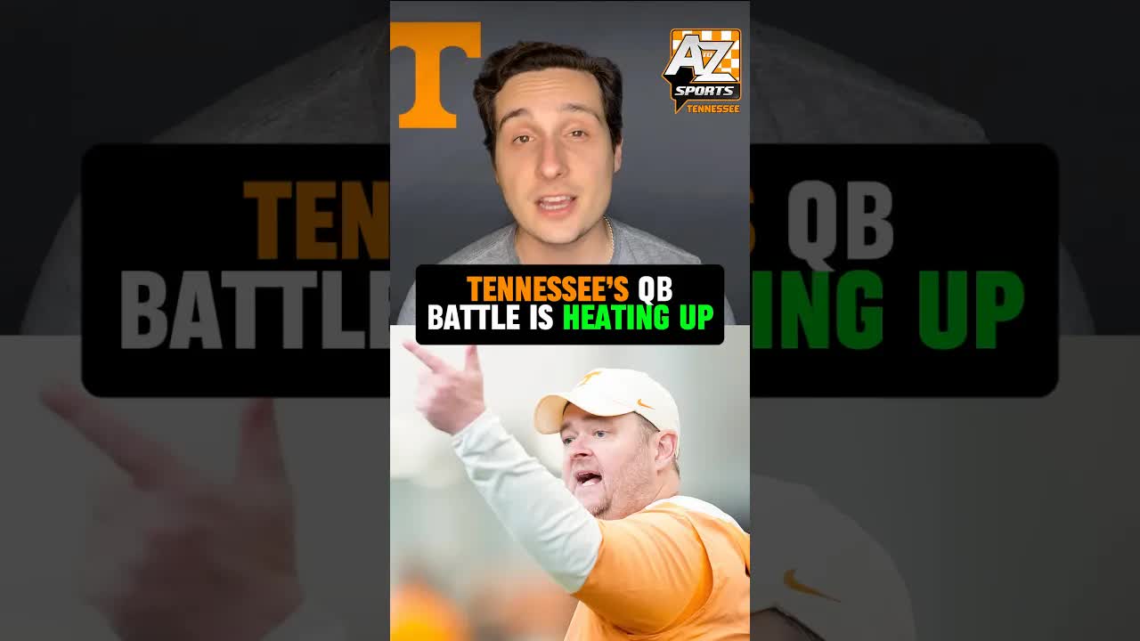 No answer yet for the #Vols signal caller in 2026 🍊 #Tennessee #football #edit #shorts #quarterback
