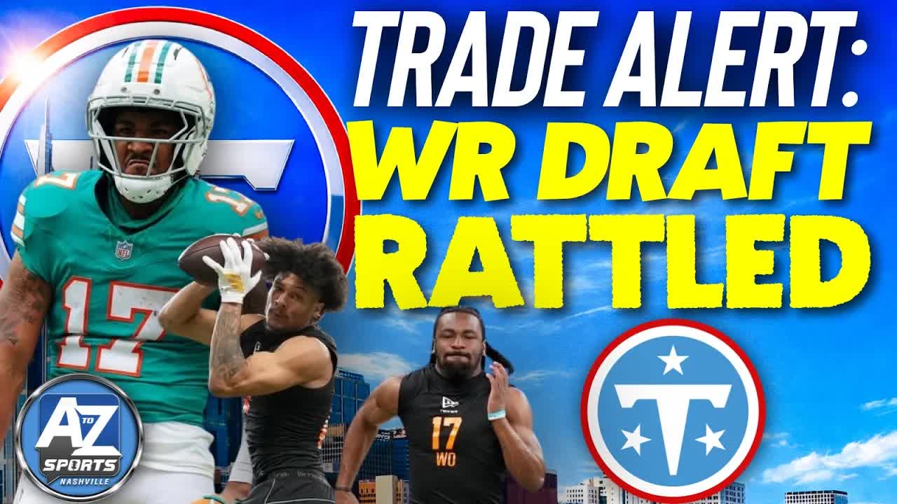 Titans WR draft hopes rattled with Jaylen Waddle trade between Dolphins and Broncos