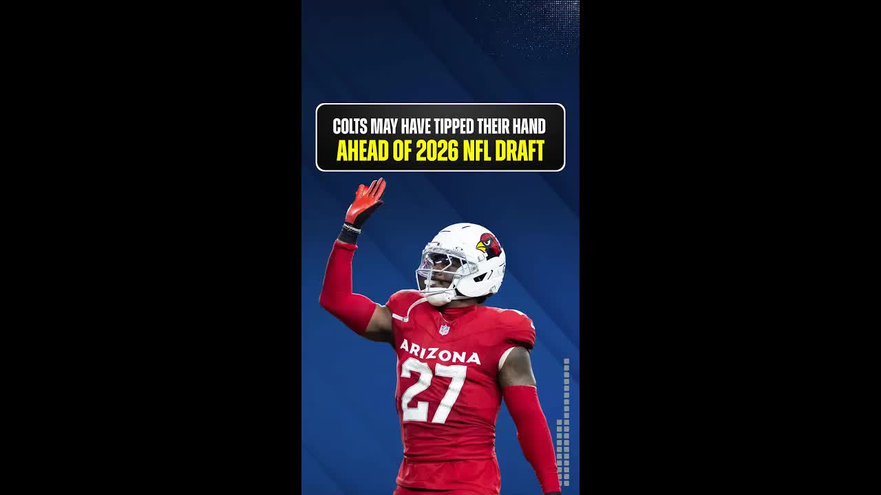 The Colts may have tipped their hand to their 2026 NFL Draft plans #indianapoliscolts #nfl #nfldraft episode artwork