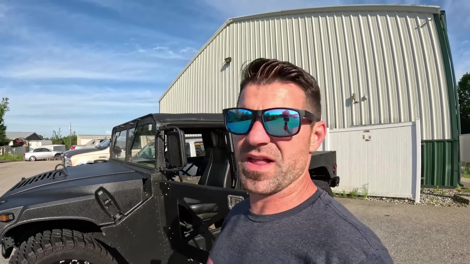 I bought a Humvee H1 at an auction fire sale and the troubles started immediately