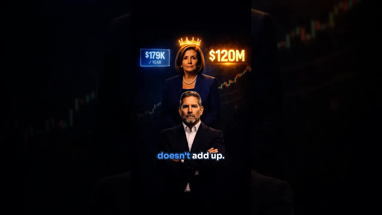 Cardone Questions Pelosi's Wealth 🧐