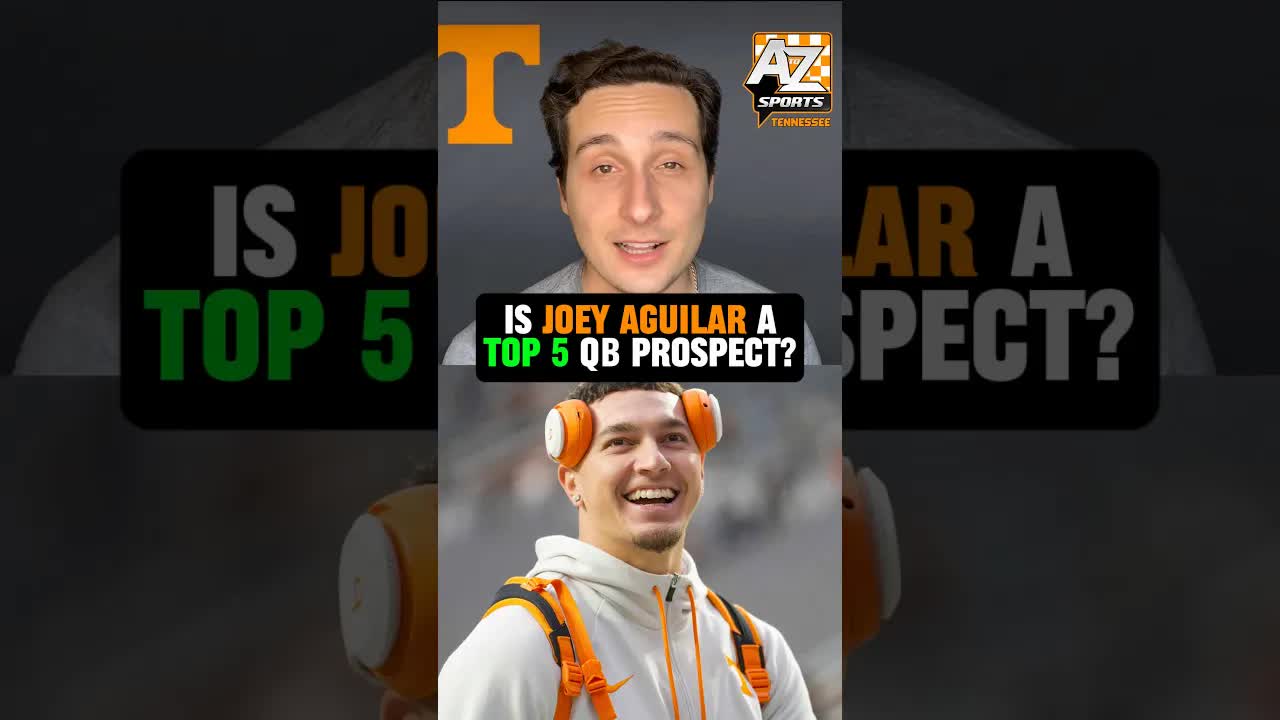How soon will the #Vols QB hear his name called in the NFL Draft? 🤔 #Tennessee #football #shorts