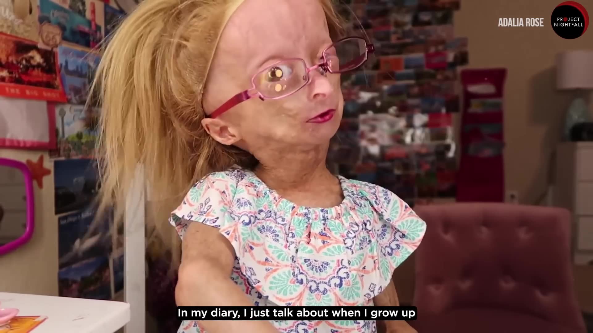 The heartbreaking medical condition causing a young girl to age at several times the normal human rate