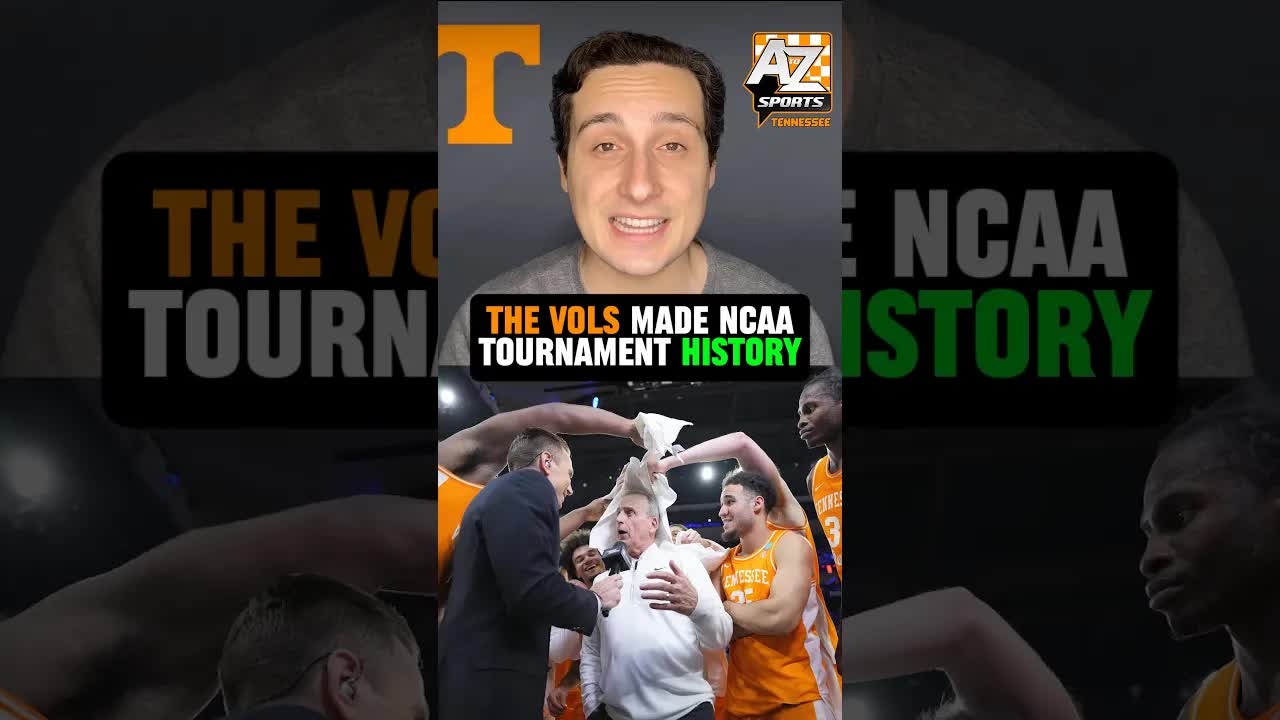 The #Vols are back in the Sweet 16 after a historic weekend 🍊 #MarchMadness #edit #shorts