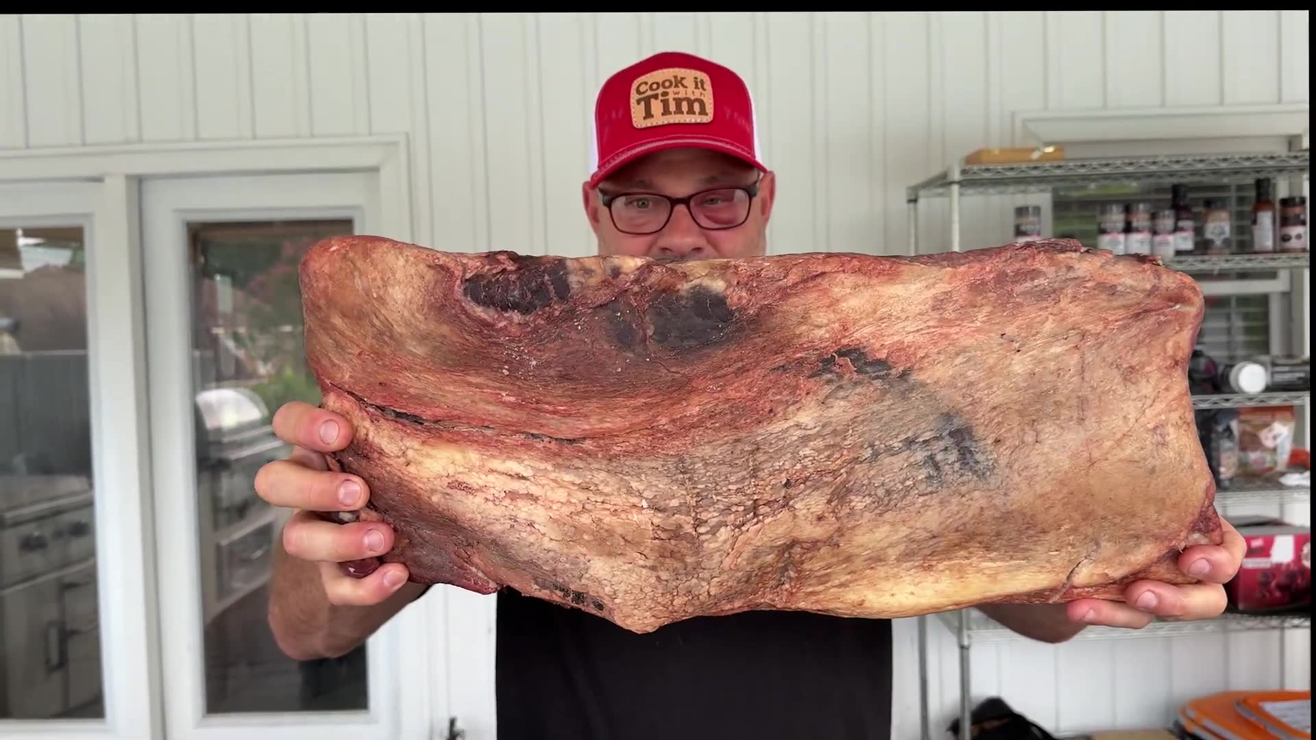 Dry-aged brisket turned into smash burgers