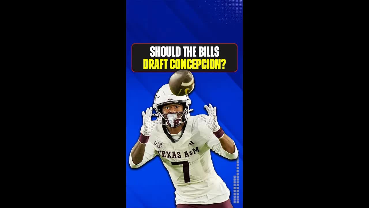 Are the #BuffaloBills gearing up to take KC Concepcion in the first round of the #2026NFLDraft? #NFL