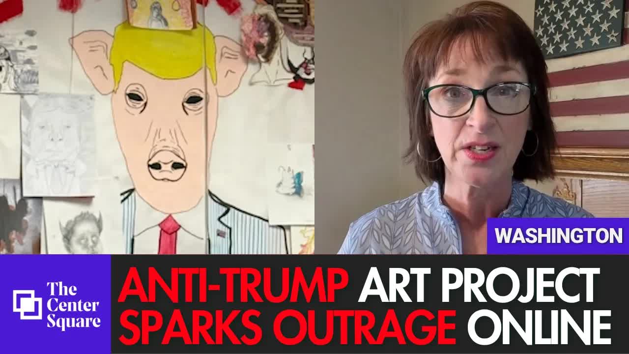 Anti-Trump School Art Project Sparks Outrage In Washington