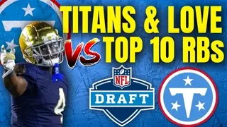 Titans drafting Jeremiyah Love is DIFFERENT than previous NFL Top 10 RB draft picks