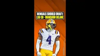 Is Mansoor Delane the #CincinnatiBengals first round pick in the #2026NFLDraft? #WhoDey