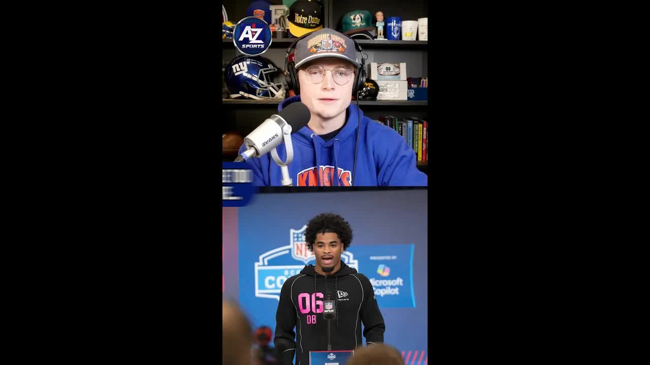 The #Giants could draft LSU cornerback Mansoor Delane at fifth overall in the 2026 NFL Draft episode artwork