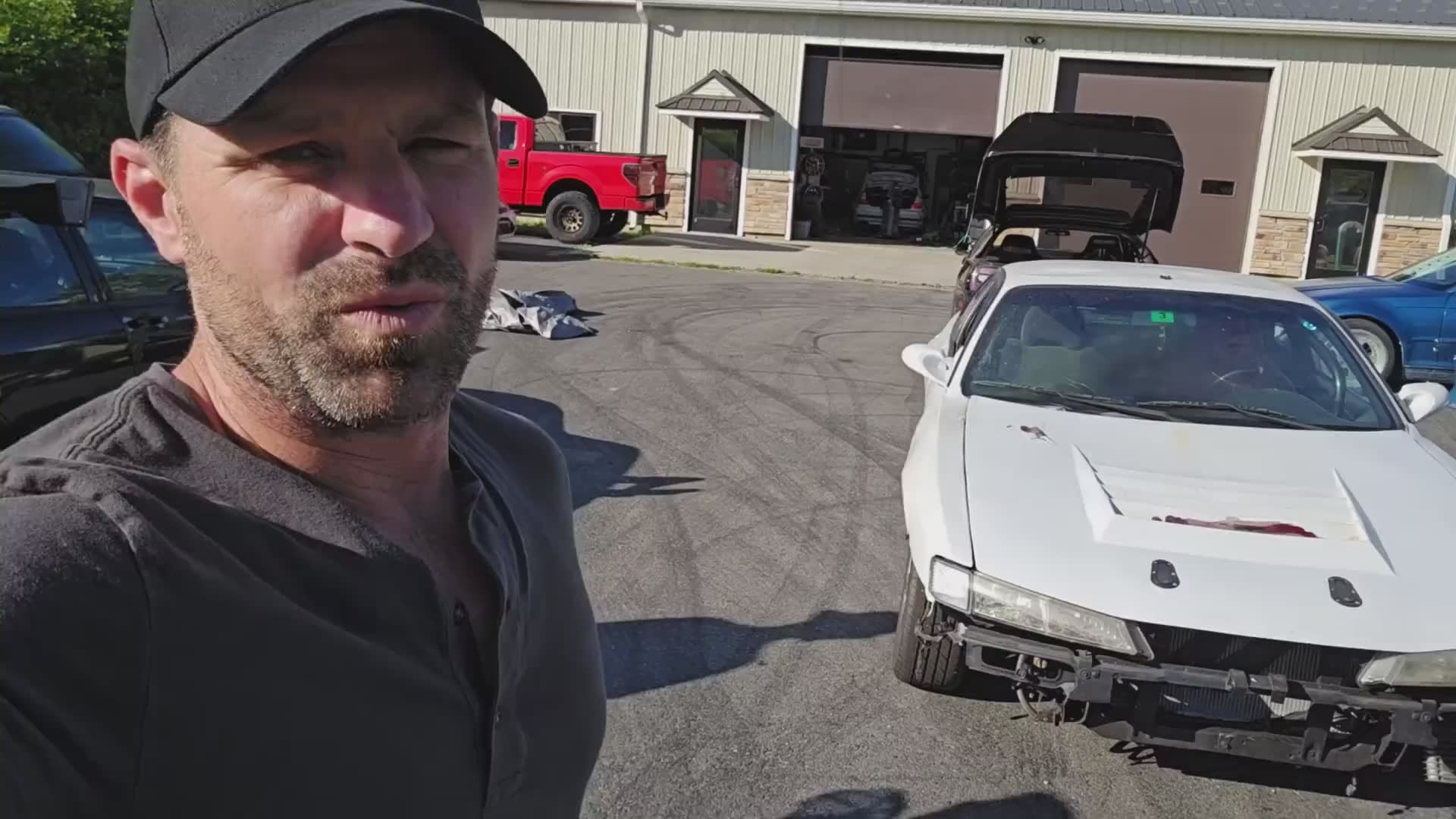 Restoring a barn find Nissan 240sx that someone swapped with a V8 Corvette engine