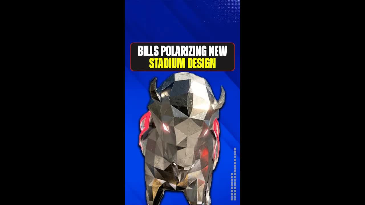 These new Buffaloes outside the #BuffaloBills stadium look CRAZY! What do you think? #BillsMafia