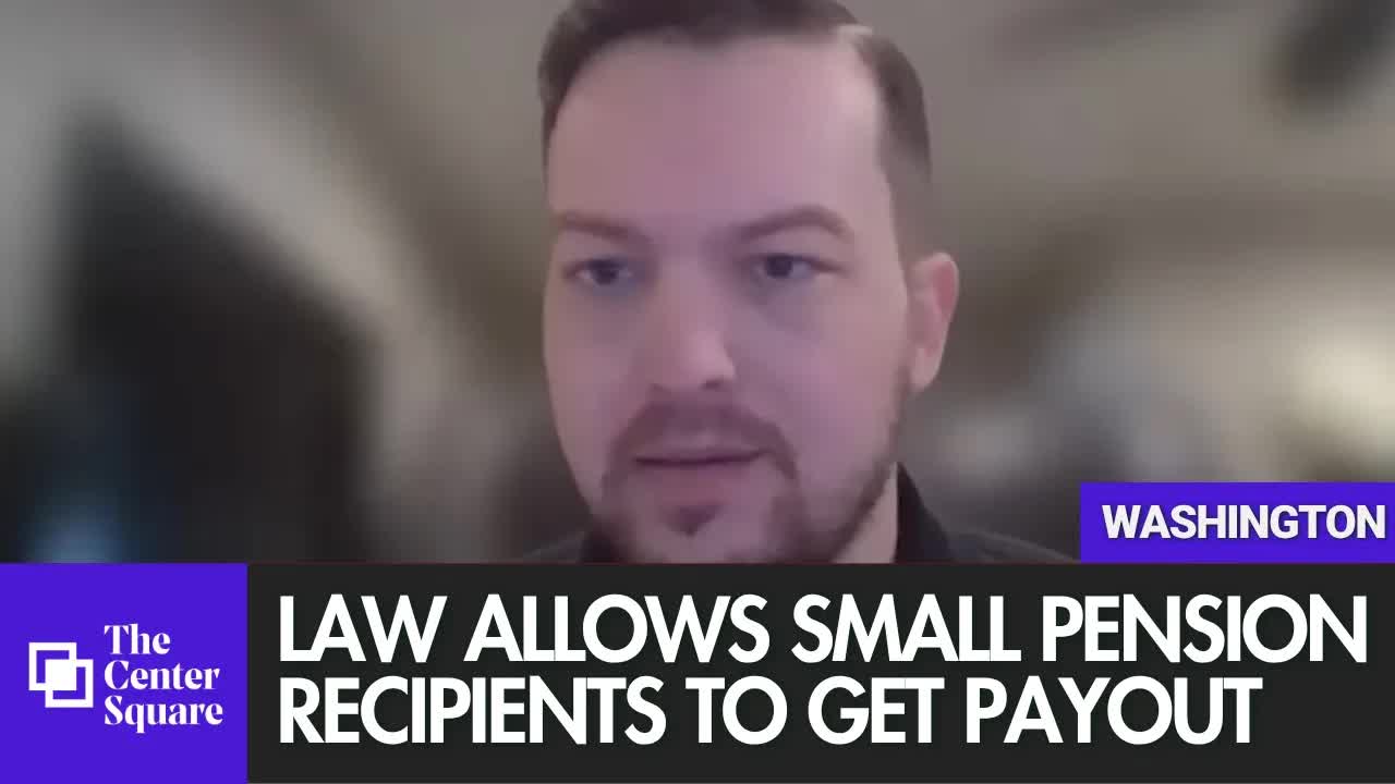 New Law Allows Small Pension Recipients To Receive Lump Sum Payout