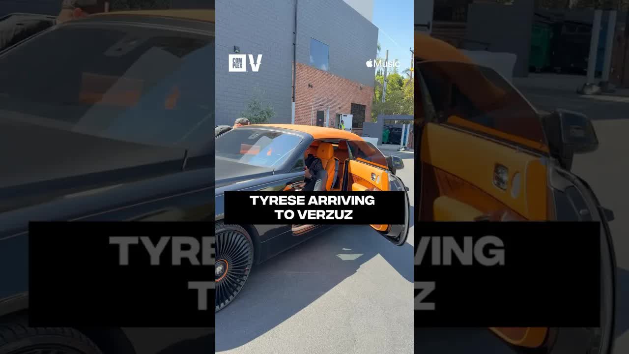 Tyrese brought out the Double R 🏎️🔥 #VERZUZ