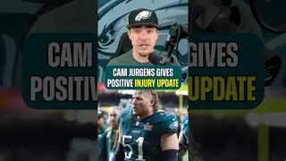 The #Eagles Got A Very Positive Update About Cam Jurgens This Week 🔥#philadelphiaeagles #nflnews
