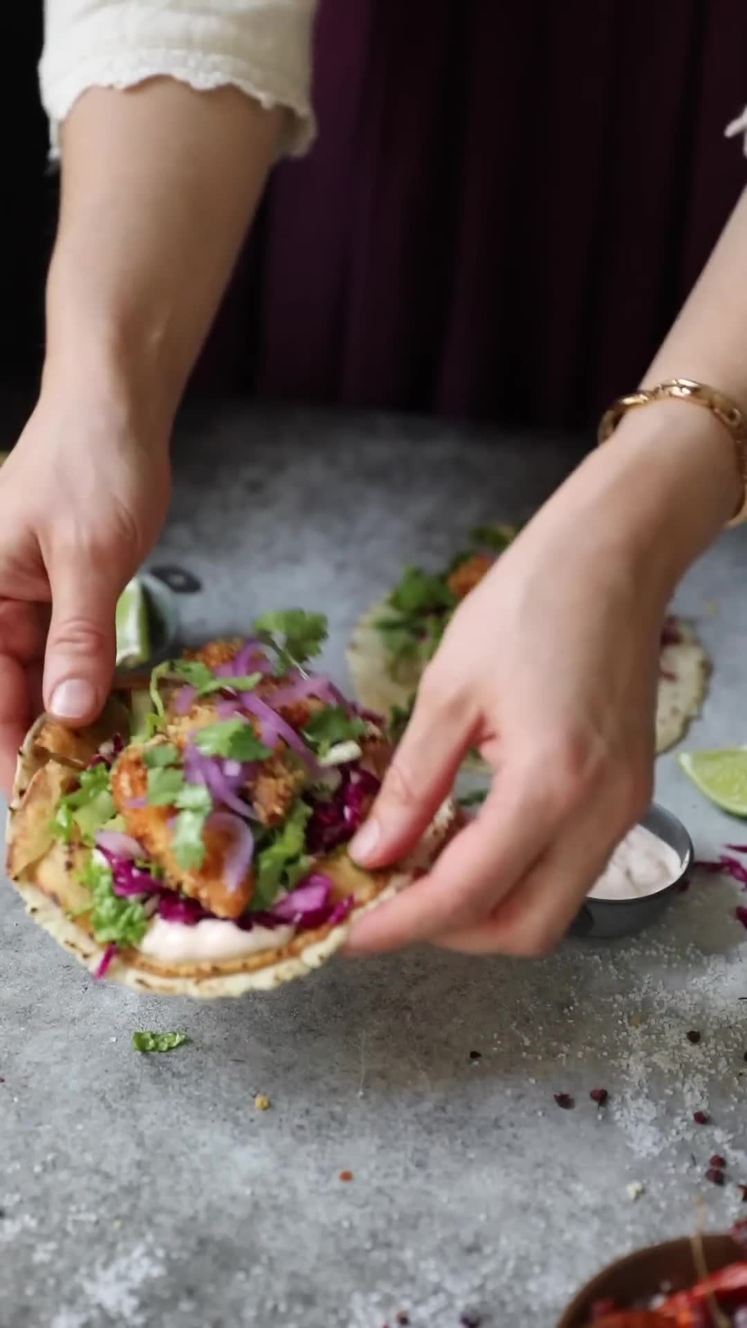 Latin American handheld duo: baked empanadas and fresh tacos