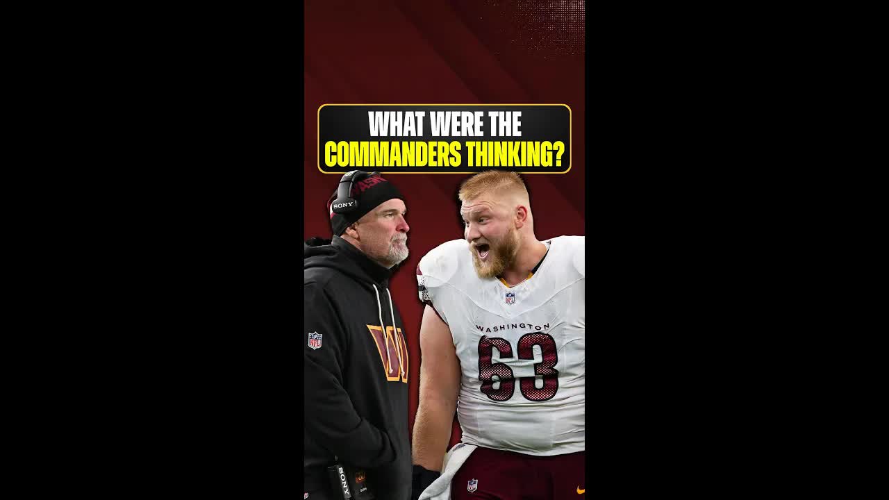 The #WashingtonCommanders made a BIG mistake with Tyler Biadasz #NFLFreeAgency #HTTR #RaiseHail #NFL episode artwork