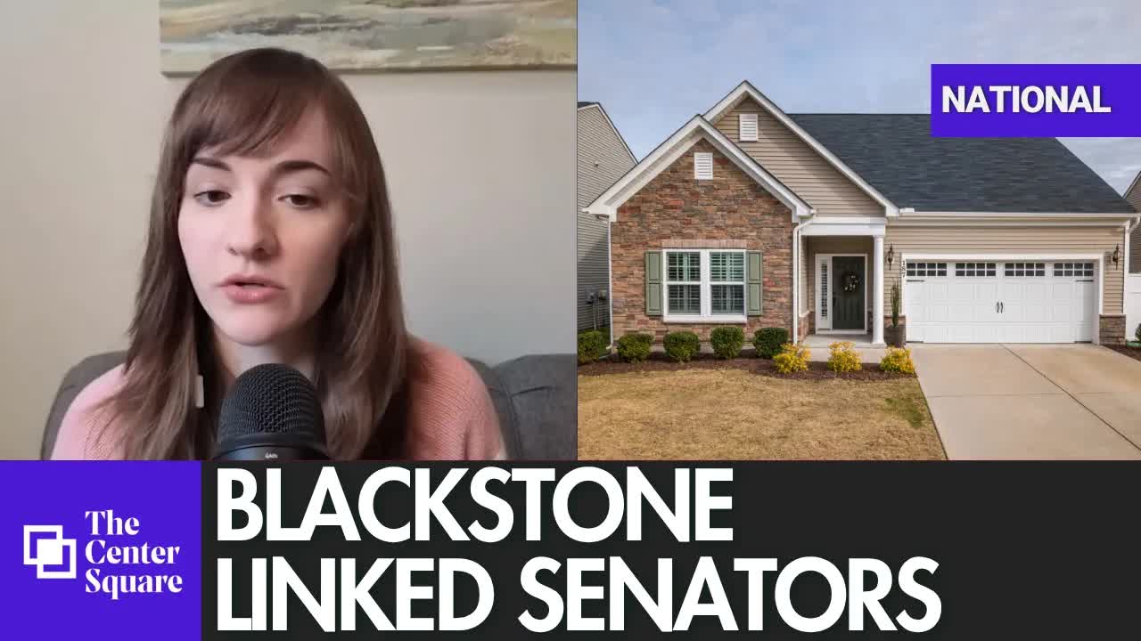 Blackstone Linked Senators Oppose Bipartisan Housing Bill