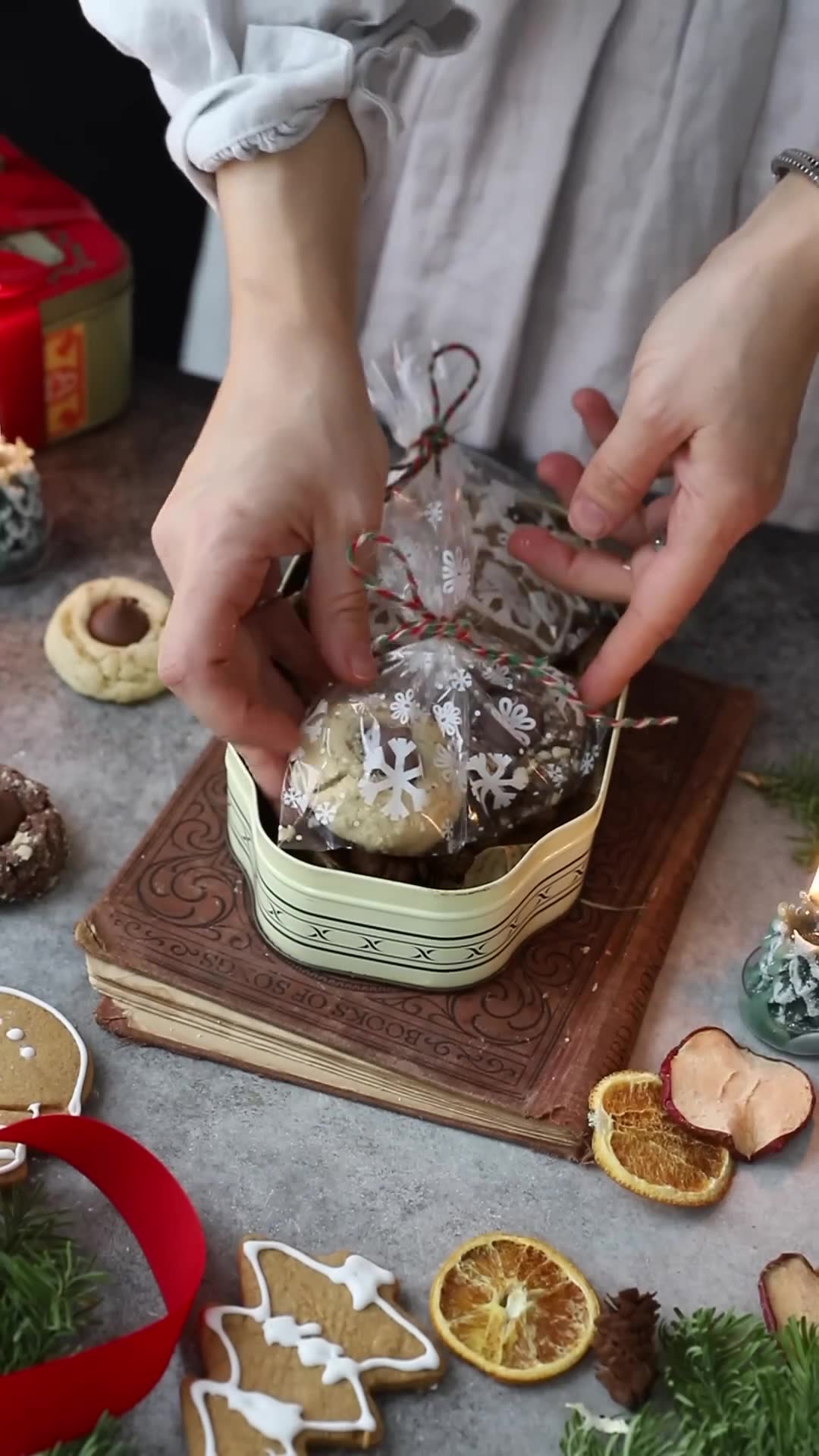 Cookie tin recipes featuring coffee chocolate and tahini flavors