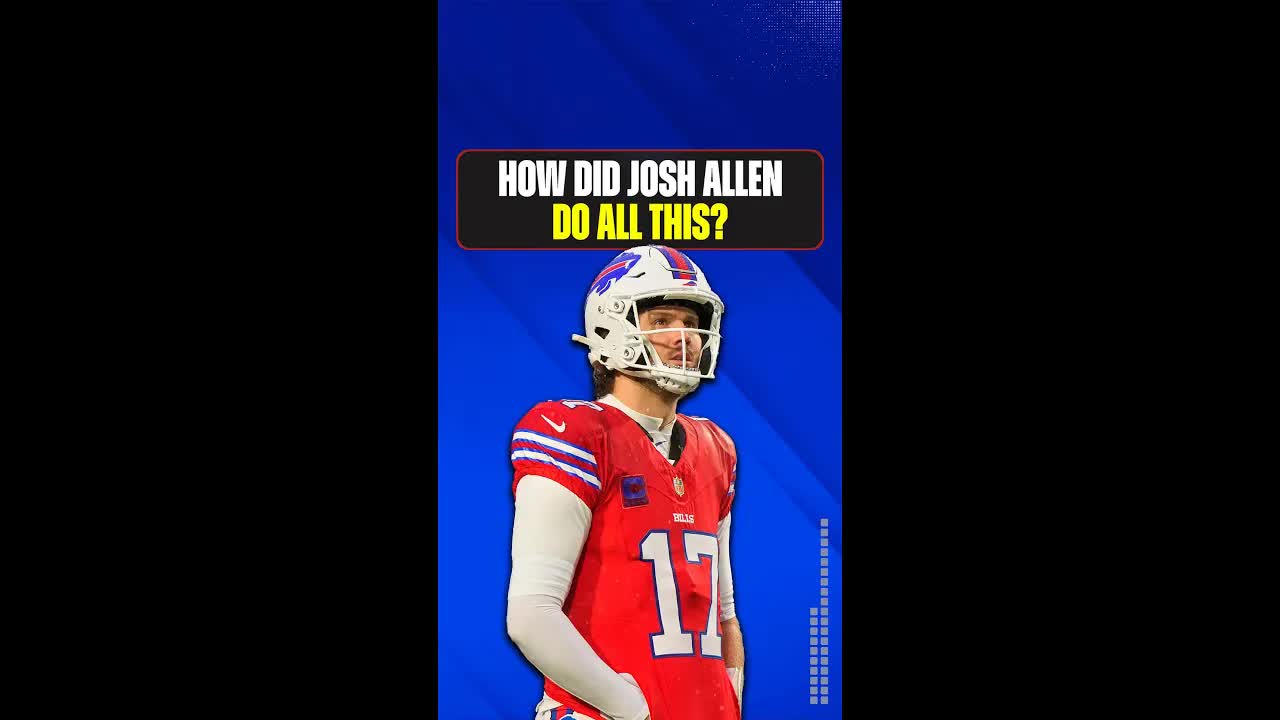 Josh Allen proves once again that he is one-of-one in the #NFL! #BuffaloBills #GoBills #BillsMafia